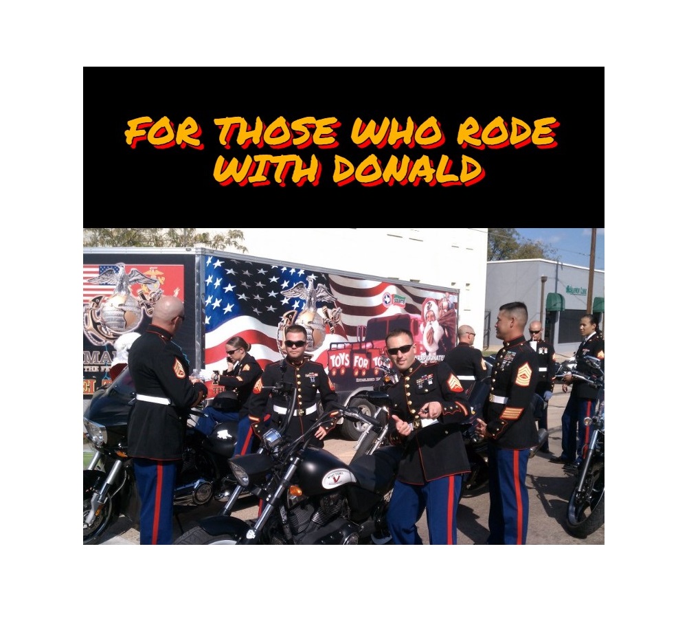32. For those who rode with Ssgt Donald J. Di Pietro&nbsp;USMC